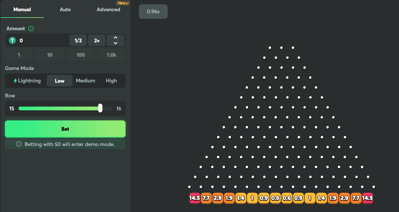 Plinko BC Game