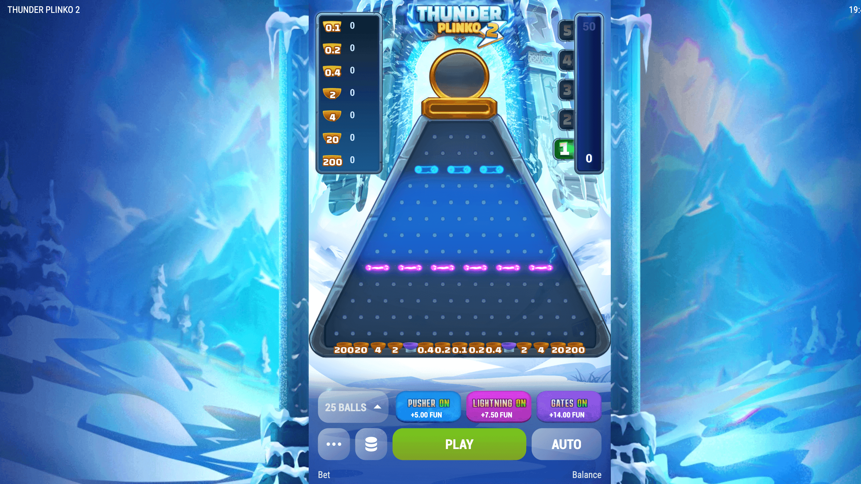 Thunder Plinko 2