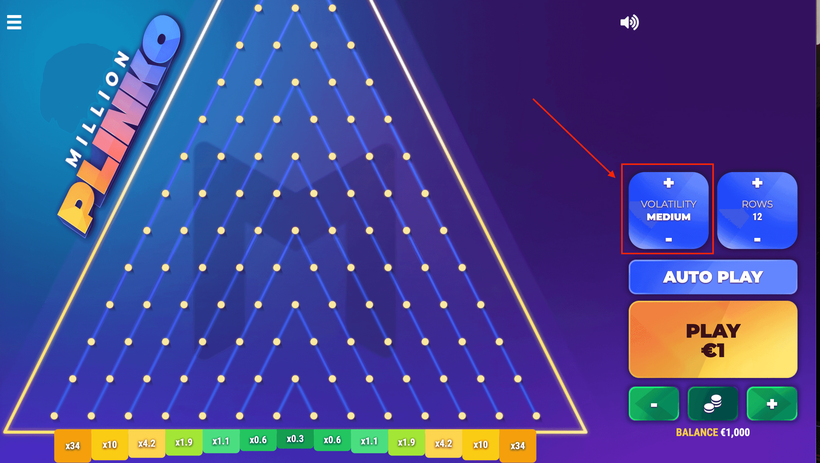 Step 3: Set Your Risk Level (Volatility)
